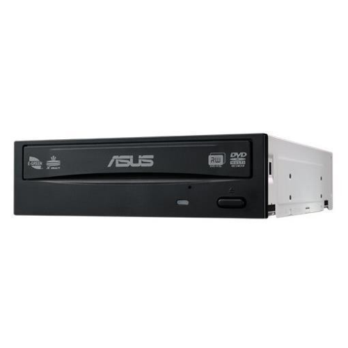 ASUS DRW-24D5MT - Unità disco - DVD±RW (±R DL) / DVD-RAM - 24x24x5x - Serial ATA - interna - 5.25" - nero